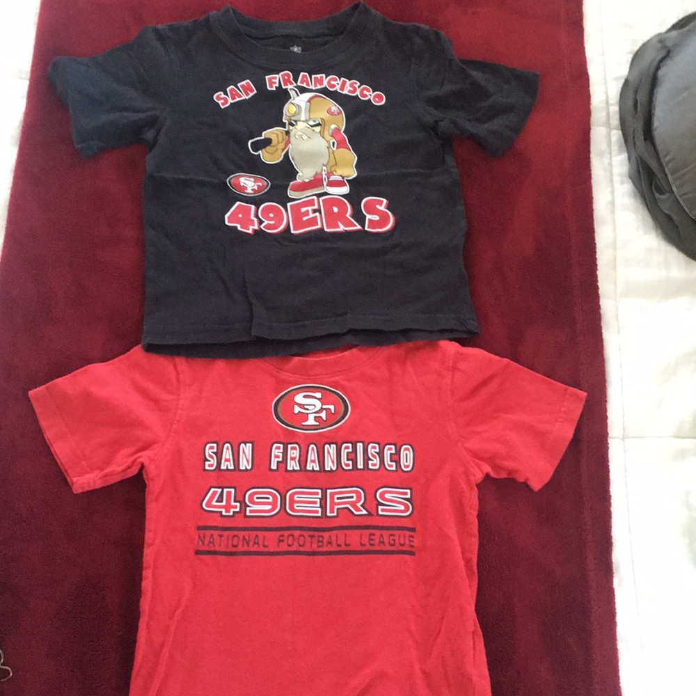 2 Kids Niner shirts